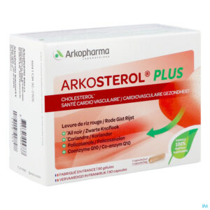 Packshot Arkosterol Plus Caps 90