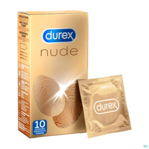 Packshot Durex Nude Condoms 10