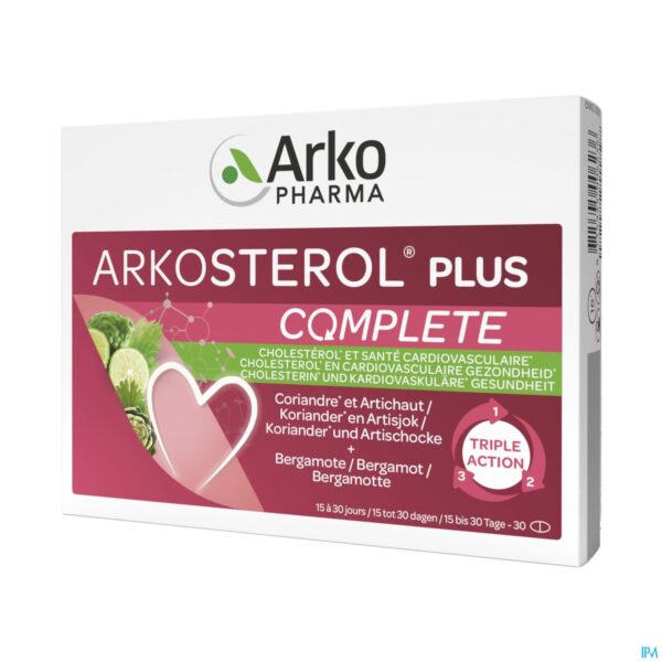 Packshot Arkosterol Plus Caps 30 Packshot Arkosterol Plus Caps 30