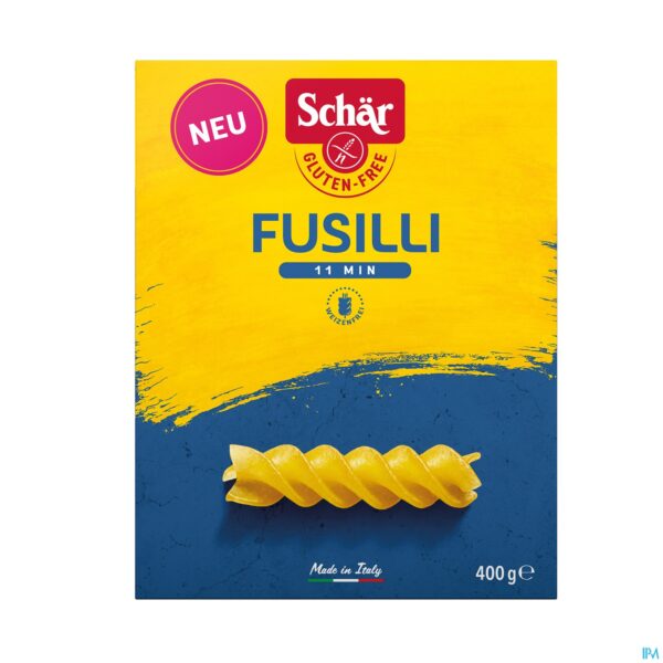 Packshot Schar Fusilli 400g