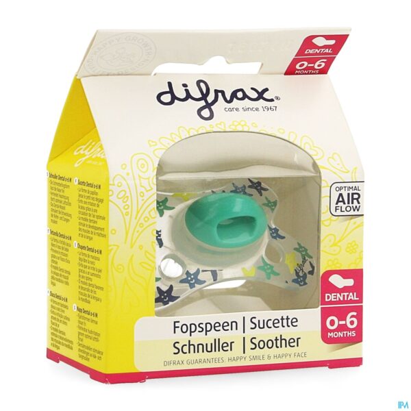 Packshot Difrax Fopspeen Sil Mini-dental 0-6m 799 Packshot Difrax Fopspeen Sil Mini-dental 0-6m 799