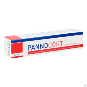 Packshot Pannocort Creme Derm 1% hydrocortisone  X 30g