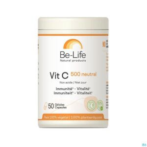 Packshot Vit C 500 Neutral Be Life Nf Caps 50 Verv. 4200416