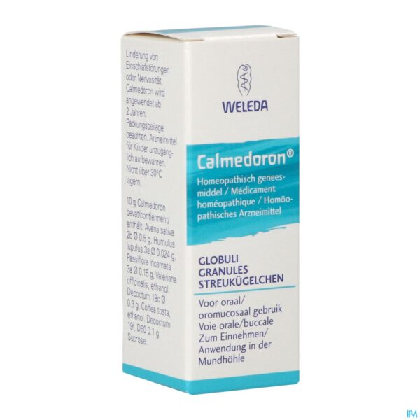 Packshot Calmedoron Granules 10g Weleda
