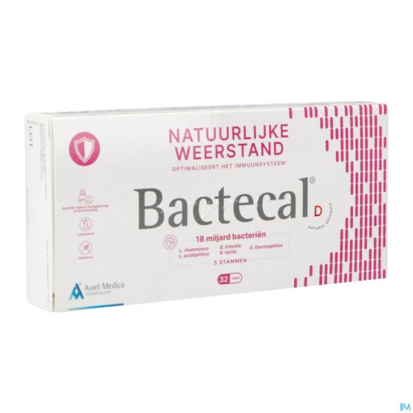 Packshot Bactecal D Caps 32 Packshot Bactecal D Caps 32