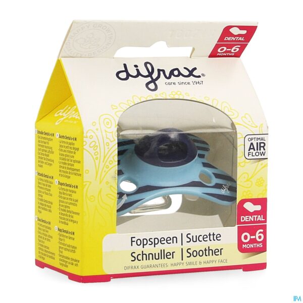 Packshot Difrax Fopspeen Sil Mini-dental 0-6m 799 Packshot Difrax Fopspeen Sil Mini-dental 0-6m 799