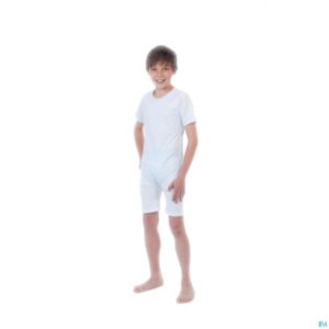 Lifestyle_image Suprima 4700 Body Korte Mouw+beenrits Kind Wit 152