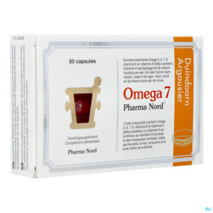 Packshot Omega 7 Pharma Nord Caps 60