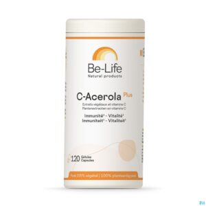 Packshot C-acerola Plus Be Life Caps 120