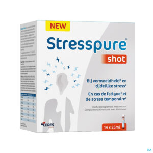 Packshot Stresspure Shot 14x25ml
