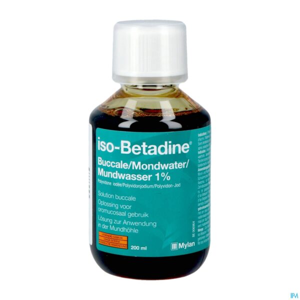 Productshot Iso Betadine 1% Nf Mondwater 200ml Ready To Use