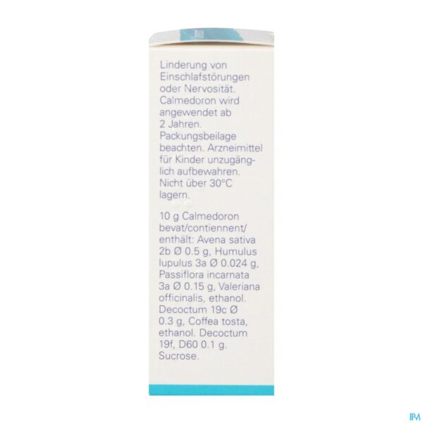 Productshot Calmedoron Granules 10g Weleda