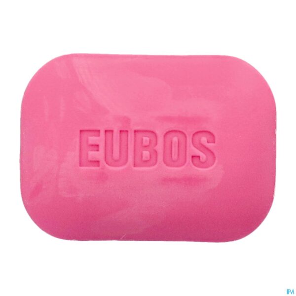 Productshot Eubos Compact Zeep Dermato Roze Parf 125g