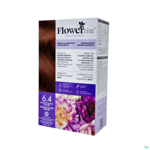 Packshot Flowertint Donker Koper Blond 6.4 140ml