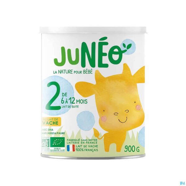 Packshot Juneo 2 Koemelk 6-12m 800g Packshot Juneo 2 Koemelk 6-12m 800g