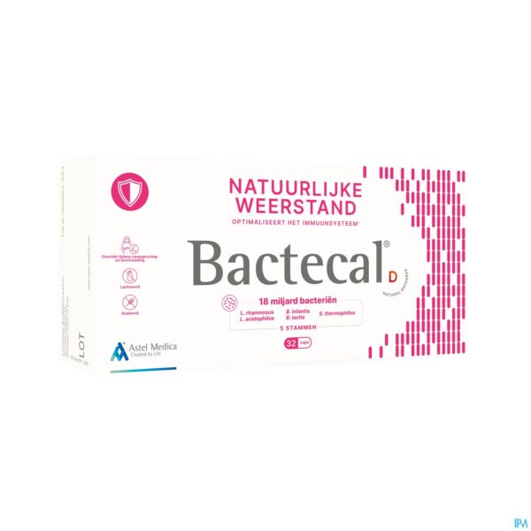 Packshot Bactecal D Caps 32 Packshot Bactecal D Caps 32