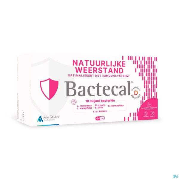Packshot Bactecal D Caps 64 Packshot Bactecal D Caps 64