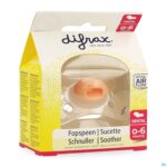 Packshot Difrax Fopspeen Sil Mini-dental 0-6m 799