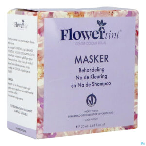 Packshot Flowertint Masker Na Kleuring&shampoo 7x20ml