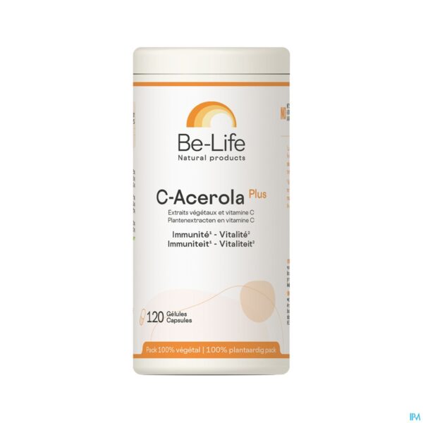 Packshot C-acerola Plus Be Life Caps 120