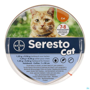 Packshot Seresto Cat 1,25g +0,56g Halsband