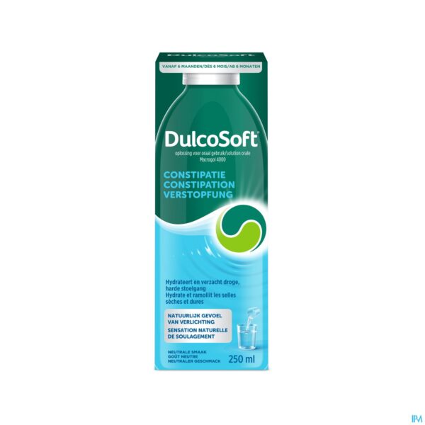Packshot Dulcosoft 5g/10ml Drinkb.opl 250ml Packshot Dulcosoft 5g/10ml Drinkb.opl 250ml