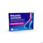 Packshot Rhinathiol Antirhinitis Tabl 40 Packshot Rhinathiol Antirhinitis Tabl 40