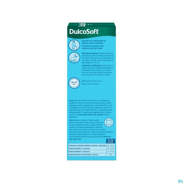 Packshot Dulcosoft 5g/10ml Drinkb.opl 250ml Packshot Dulcosoft 5g/10ml Drinkb.opl 250ml