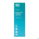 Packshot Yes Wb Glijmiddel Waterbasis Tube 100ml