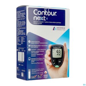 Packshot Contour Next Koppelbaar Bloedglucosemeter