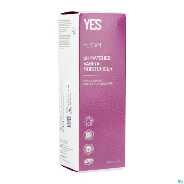 Packshot Yes Vm Vaginale Gel Hydra. Organisch 100ml