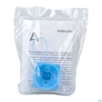Packshot Pessarium Blokje Geperf.met Knoopje 3/37mm Silicon