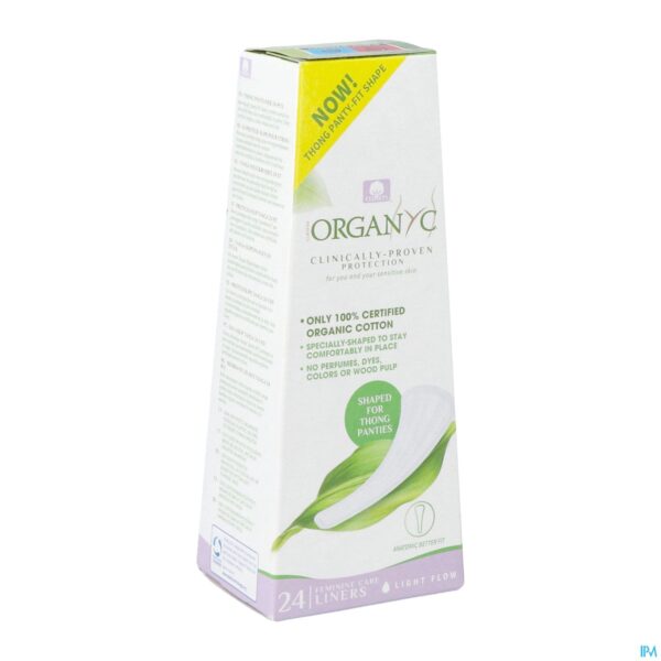 Packshot Organyc Inlegkruisjes String Katoen Bio 24 Packshot Organyc Inlegkruisjes String Katoen Bio 24