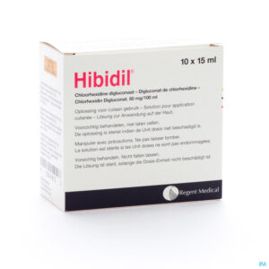Packshot Hibidil Sol 10x15ml Ud Bottelpack