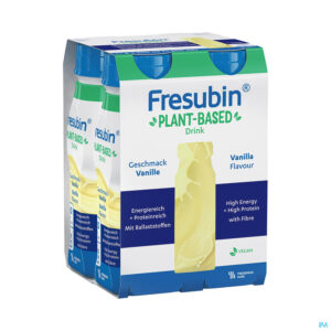 Packshot Fresubin Plant Based Vanille 4x200ml