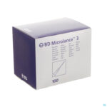Packshot Bd Microlance 3 Nld 18g 1/2 Sb 1,2mm 40mm Roze 100