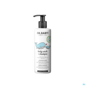 Productshot Oh Baby Body Wash & Shampoo 250ml