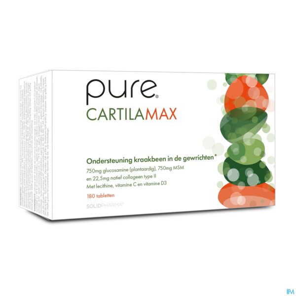 Packshot Pure Cartilamax Tabl 180