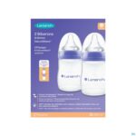 Packshot Lansinoh Zuigfles Natural Wave 2x160ml