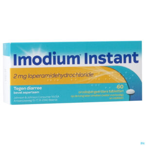 Packshot Imodium Instant Smelttabl 60