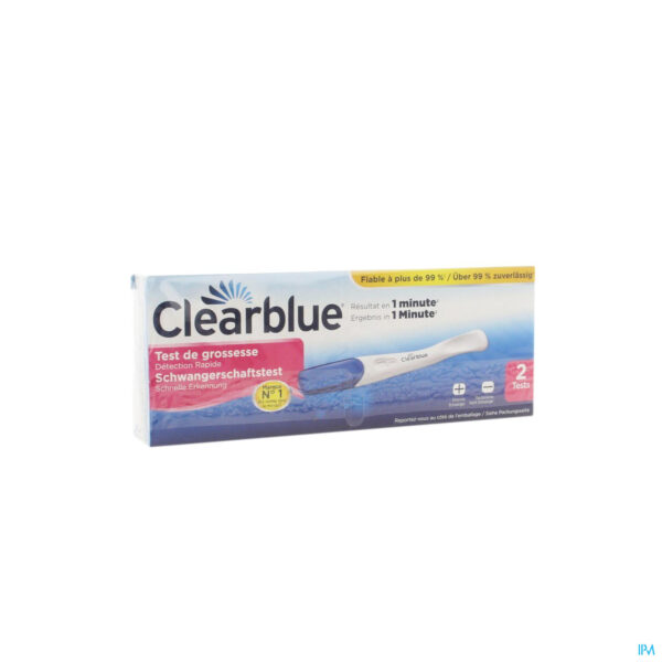 Packshot Clearblue Plus Zwangerschapstest 2