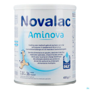 Packshot Novalac Aminova 0-36m Pdr 400g