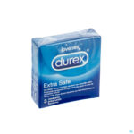 Packshot Durex Extra Safe Condoms 3
