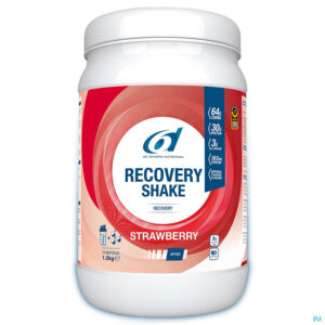Packshot 6d Sixd Recovery Shake Strawberry 1kg Nf