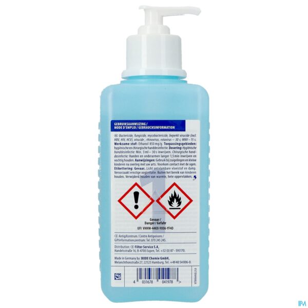 Packshot Sterillium Gel Pure + Pomp 475ml