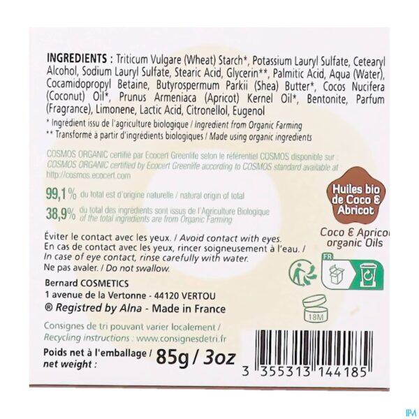 Packshot Ma Provence Vaste Sh Krullend Haar Bio 85g