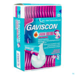 Packshot Gaviscon Antireflux Antizuur Orale Susp Zakje 24