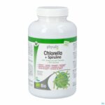 Packshot Physalis Chlorella + Spirulina 500mg Comp 500
