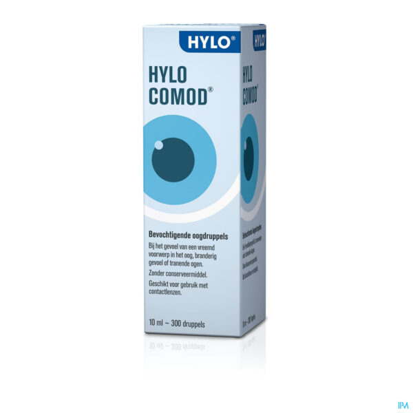Packshot HYLO-Comod Oogdruppels 10Ml