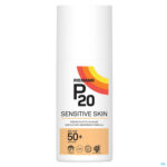 Productshot P20 Zonnecreme Sensitive Skin Spf50+ 200ml